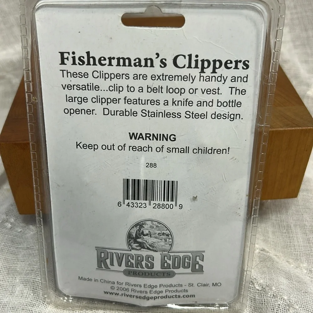 NWT Fishing essentials: clippers and lip balm!